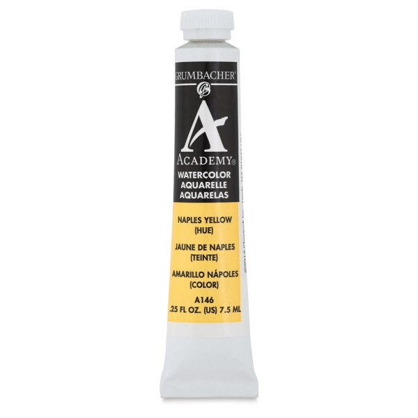 Grumbacher Academy Artists Watercolors Blick Art Materials Naples Yellow Hue