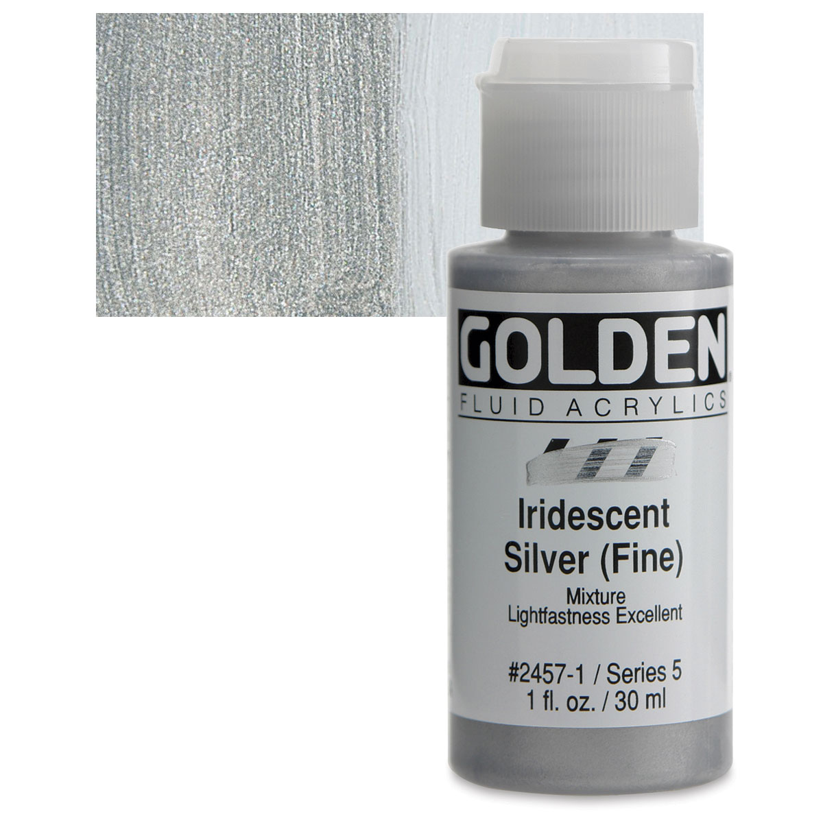 iridescent oil grey