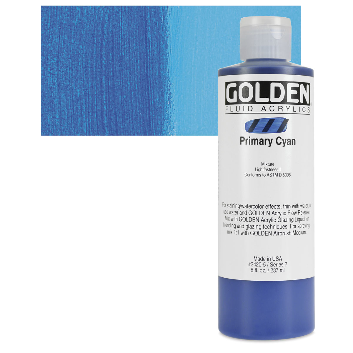 006385595 Golden Fluid Acrylics BLICK art materials