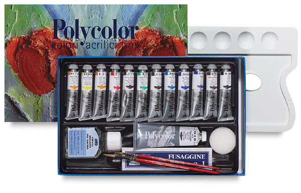 Yellow Ochre Polycolor Acrylic Nail Art Paint 20ml Naio Nails