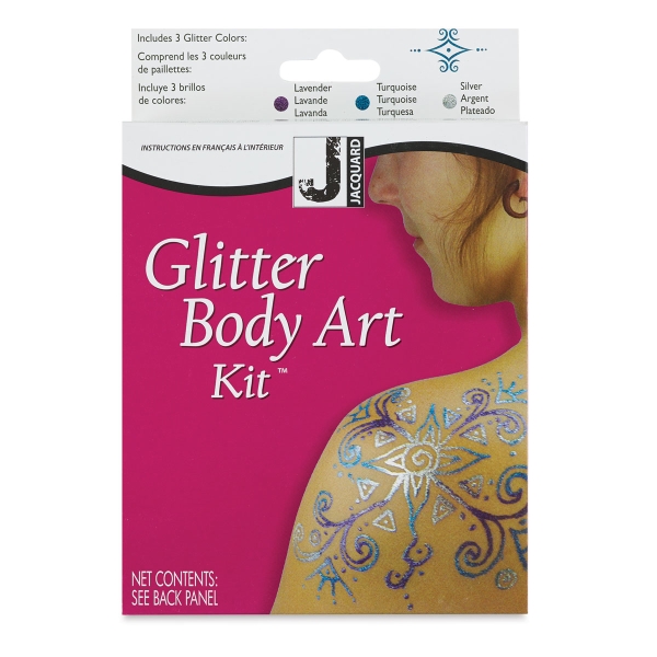 Jacquard Glitter Body Art Kit BLICK art materials