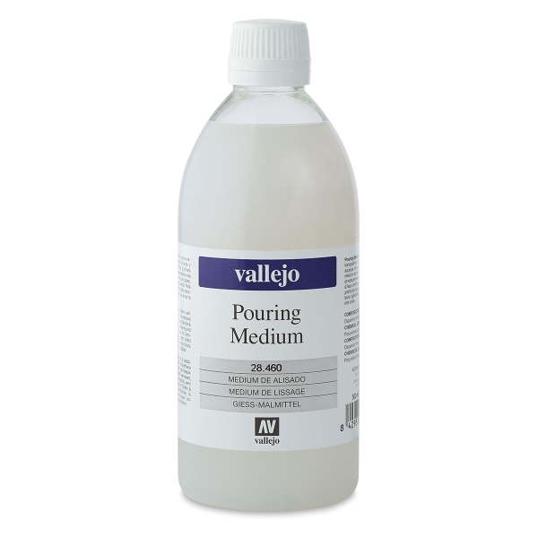 in fluid ounces 9 ml Medium  Vallejo  BLICK Pouring materials art