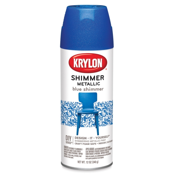 014465015 Krylon Shimmer Metallic Spray Paint BLICK