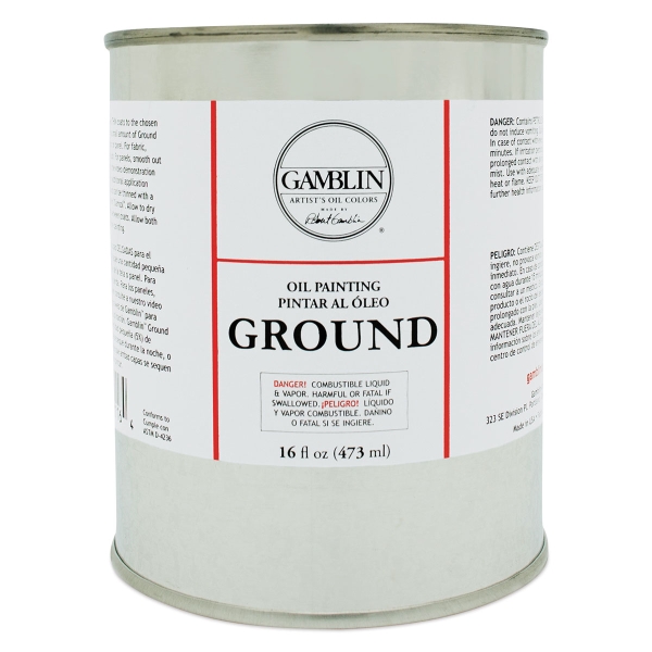 015361006 Gamblin Oil Painting Ground BLICK art materials