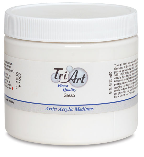 TriArt Finest Acrylic White Gesso BLICK art materials