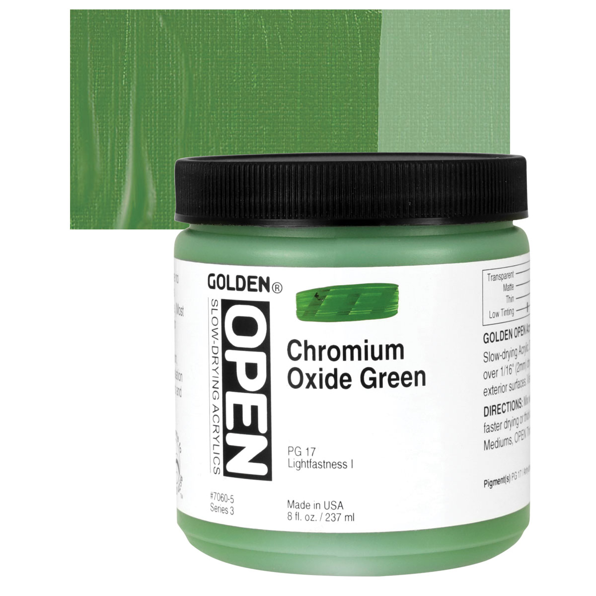 chromium oxide green uses