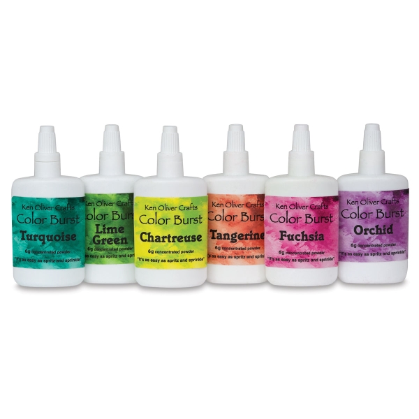 Ken Oliver Color Burst Watercolor Powder Blick Art Materials