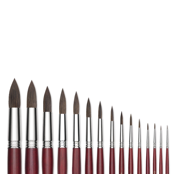 Blick Master Synthetic Kolinsky Round Brushes BLICK art materials