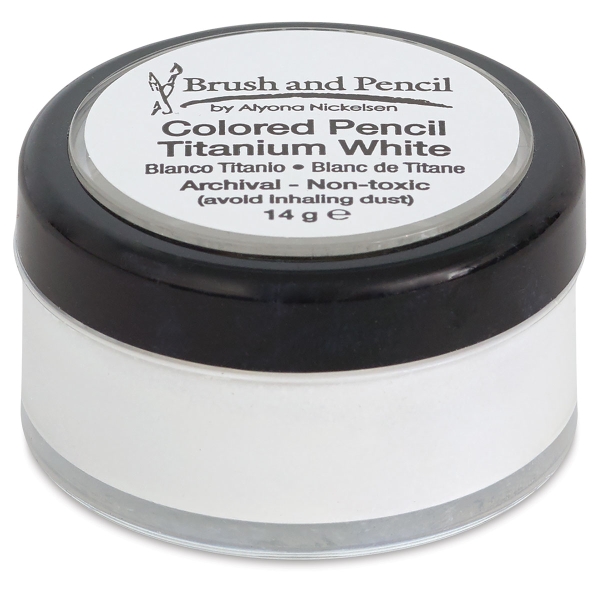 Brush and Pencil Colored Pencil Titanium White BLICK art materials