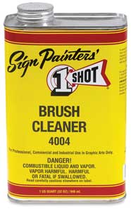 A premium product designed for conditioning, cleaning, and storing brushes, 1-Shot Brush Cleaner is also excellent for reconditioning, softening, and renewing hardened bristles on natural and nylon brushes.