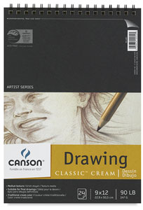 Canson Classic Cream Drawing Pad