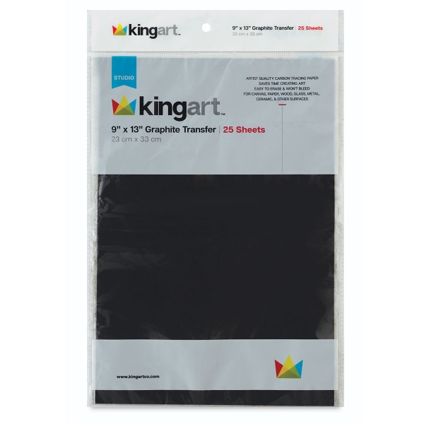 Kingart Graphite Transfer Paper BLICK art materials