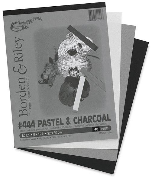 Borden & Riley 444 Pastel and Charcoal Paper Pads BLICK art materials