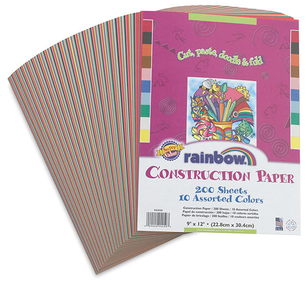 Pacon Rainbow Construction Paper - Blick Art Materials