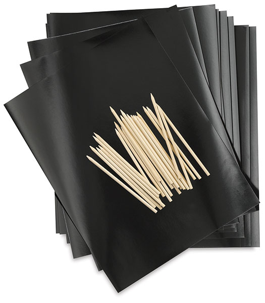 135101085 ScratchArt Paper for Students BLICK art materials