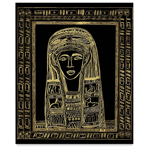 ScratchArt ScratchBrite Gold and Silver Scratchboards BLICK art materials
