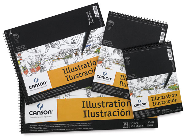 Canson Artist Series Illustration Pads - BLICK art materials