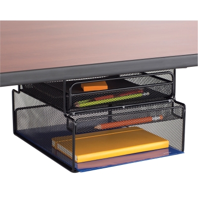 14968 1005 Safco Onyx Hanging Desk Organizers Blick Art Materials Onyx Hanging Desk Organizer Mountable