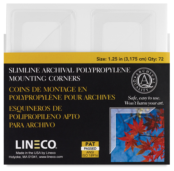173061605 Lineco Archival Mounting Corners BLICK art materials