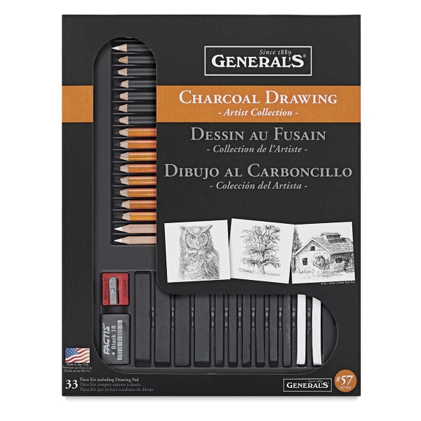 General's Classic Charcoal Set - BLICK art materials