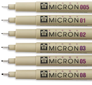Image result for micron pens