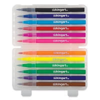 Kingart Watercolor Brush Marker Sets - BLICK art materials