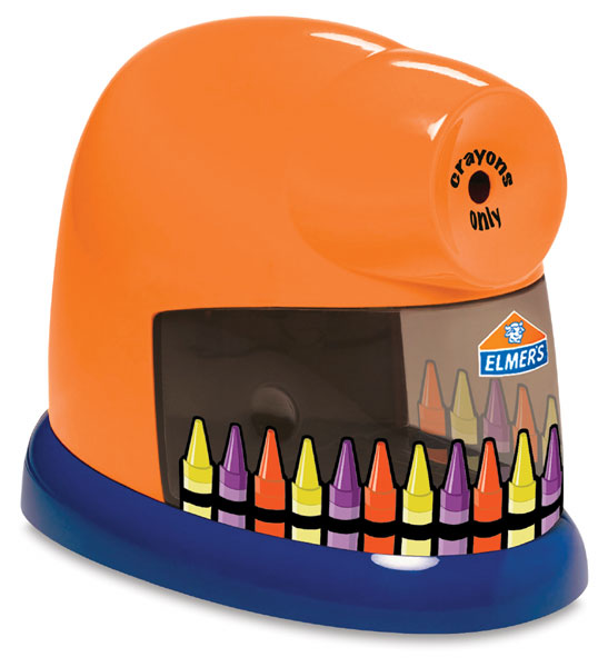 Elmer's Crayon Pro Electric Crayon Sharpener BLICK art materials