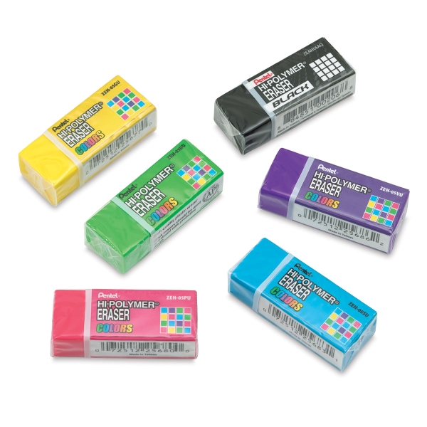 215961006 Pentel HiPolymer Erasers BLICK art materials