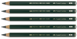 Faber Castell 9000 Jumbo Pencils - BLICK art materials