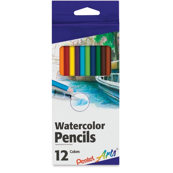Pentel Arts Watercolor Colored Pencils BLICK art materials