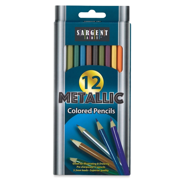 Sargent Art Metallic Colored Pencils BLICK art materials