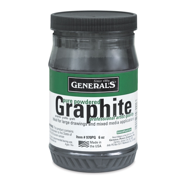 General's Powdered Graphite - BLICK art materials