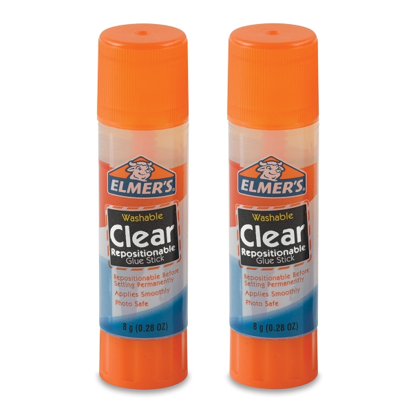 Elmer's Washable Repositionable Glue Sticks BLICK art materials