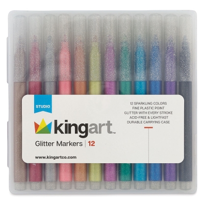 KingArt Original Gold 9500 Series 9500-2 Premium Artist Brush Golden TAKLON Filbert-Size: 2 2