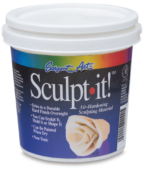 Sargent Art SculptIt AirHardening Clay BLICK art materials