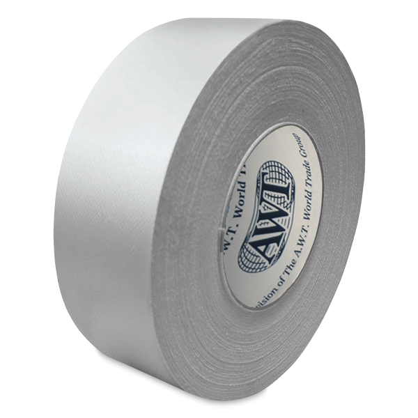 AWT Solvent and Water Resistant White Cloth Tape BLICK art materials