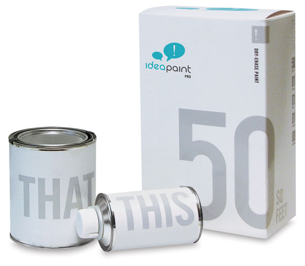 IdeaPaint Pro Series Dry Erase Paint Kits BLICK art materials