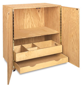Best Art Cart Blick Materials Best Art Cart Open View