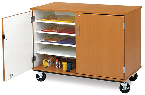 id systems paper and art storage cabinet - blick art materials