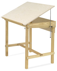 Fox Haase Four Post Tilt Top Table Blick Art Materials Tilted Top