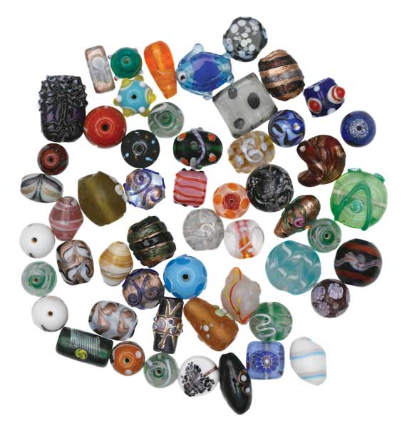 Picard Classic Glass Trade Bead Assortment BLICK art materials