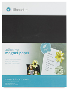 Silhouette Adhesive Magnet Paper - BLICK art materials