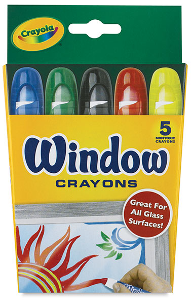 Crayola Washable Window Crayons - BLICK art materials