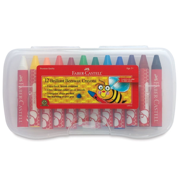FaberCastell Jumbo Beeswax Crayon Sets BLICK art materials