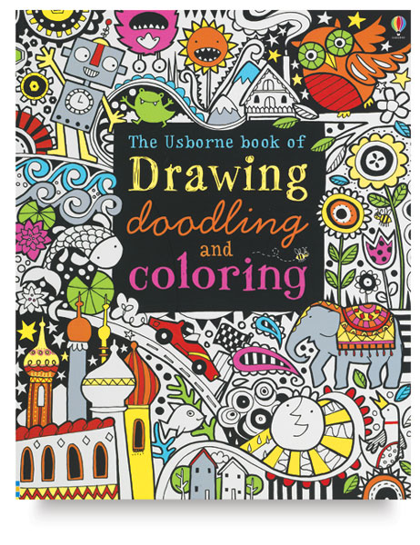 The Usborne Book of Drawing Doodling and Coloring 