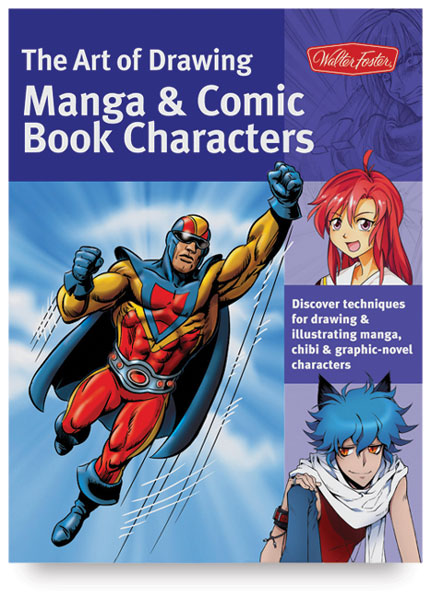 The Art Of Drawing Manga Amp Comic Book Characters Blick