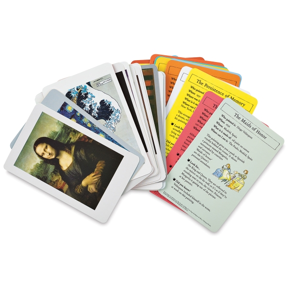 Usborne Famous Paintings Activity Cards - BLICK art materials