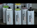 Montana White Spray Paints - BLICK art materials